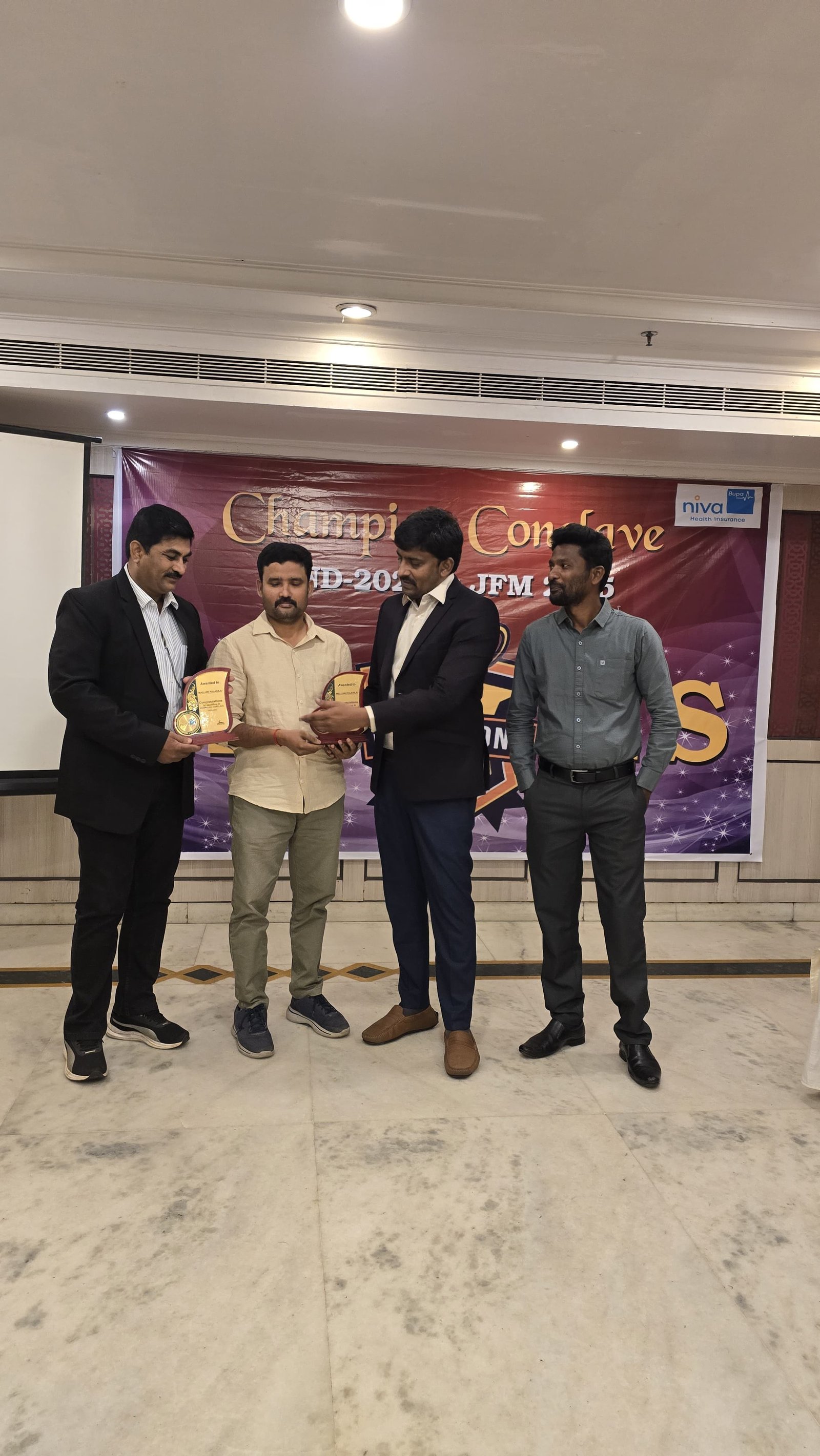 Niva Bupa Champion Conclave Award Ceremony